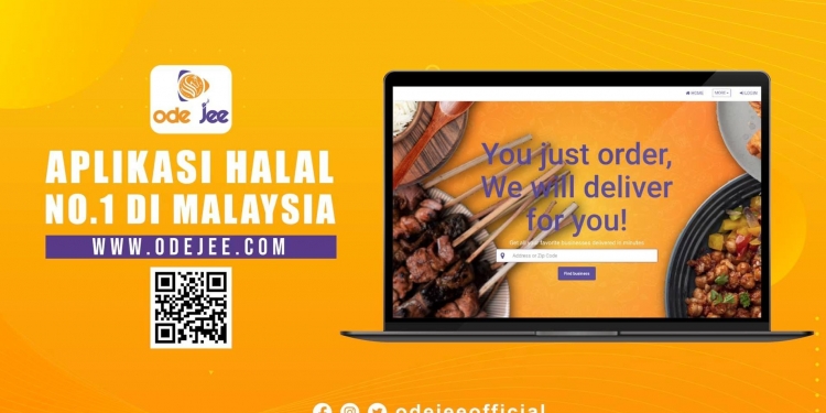 Ode Jee mula beroperasi, sedia penghantaran makanan 100% halal dalam talian