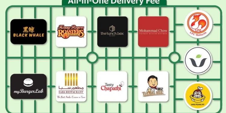 Grab Kitchen dilancar di Kuala Lumpur, 11 restoran pilihan dengan 1 caj penghantaran