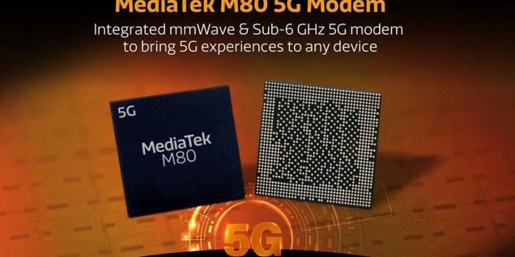 Mediatek M80, modem 5G mereka yang pertama gabungkan mmWave dan sub-6