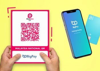 Pengguna BigPay boleh hantar wang dan membayar dengan DuitNow QR tidak lama lagi