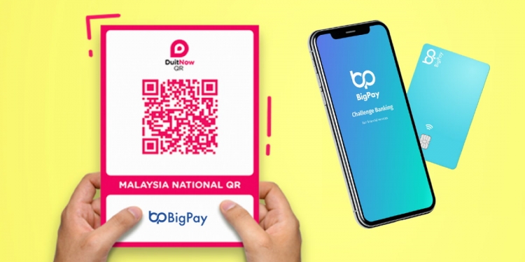 Pengguna BigPay boleh hantar wang dan membayar dengan DuitNow QR tidak lama lagi