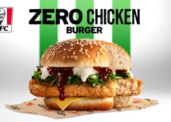 KFC Zero Chicken Burger – burger tanpa daging berperisa ayam Original Recipe