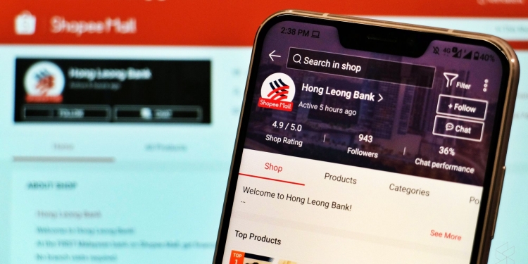 Hong Leong jual akaun bank di Shopee pada harga RM1 saja