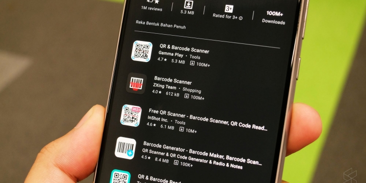 Kalau anda guna APP Barcode Scanner ini, sila nyahpasang kerana ia ada malware