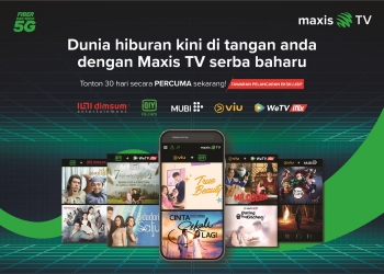 Maxis TV diperbaharui dengan tawaran percuma 30-hari, terbuka untuk semua