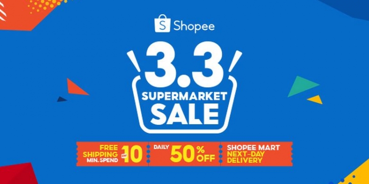 Shopee sedia penghantaran hari berikut sempena jualan 3.3 sehingga 3 Mac 2021
