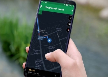 Google Maps akan ada mod gelap, semua ciri tampil malap