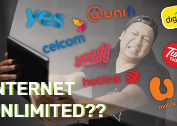 Ini ialah 8 telco yang ada pas prabayar Internet Unlimited