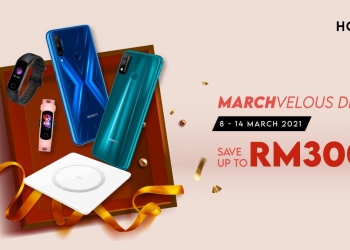 PROMO: Diskaun hingga RM300 di Jualan March-Velous Honor