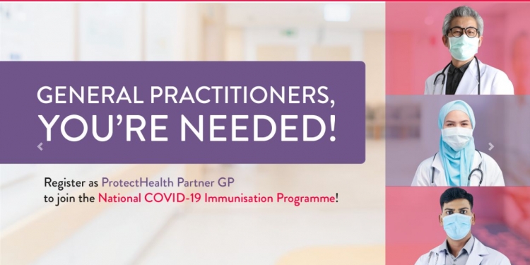 Doktor swasta boleh daftarkan diri untuk jadi juruvaksin COVID-19 untuk fasa 2 dan seterusnya