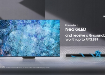 Soundbar bernilai RM3,399 percuma untuk tempahan awal TV Samsung Neo QLED