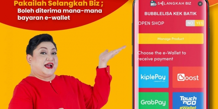 Perusahaan kecil & sederhana boleh terima pelbagai transaksi tanpa tunai dengan Selangkah Biz