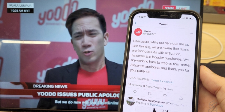 Masalah rangkaian Yoodo belum selesai, timbul pula masalah lain