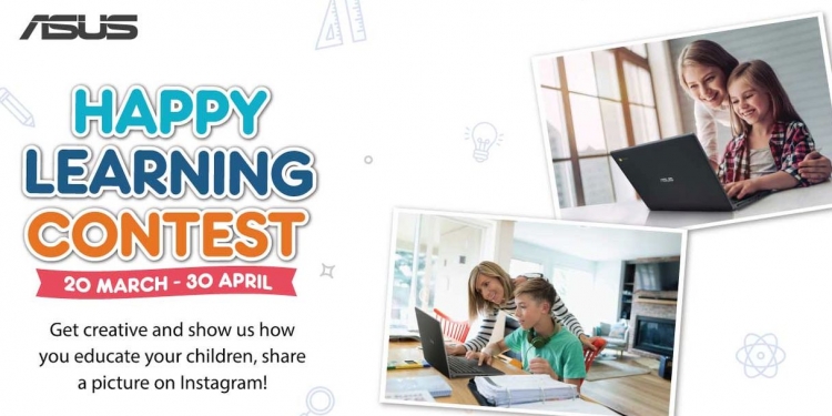 Sertai pertandingan ASUS Happy Learning, berpeluang menang laptop ASUS Chromebook