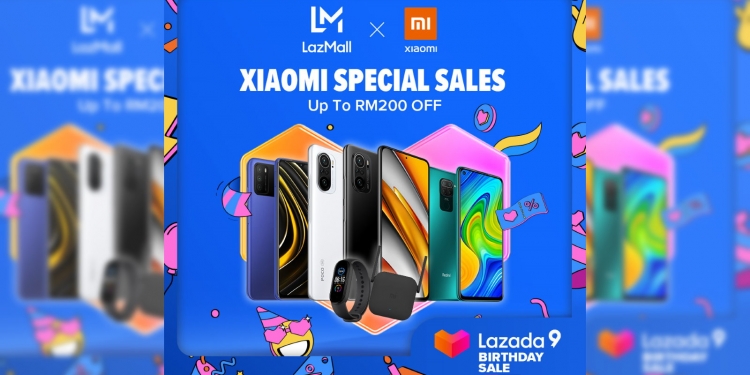 Jualan hebat Xiaomi sempena ulangtahun Lazada