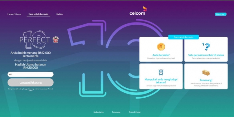 Kempen Perfect 10 Celcom ini rupanya macam scam jenis phising