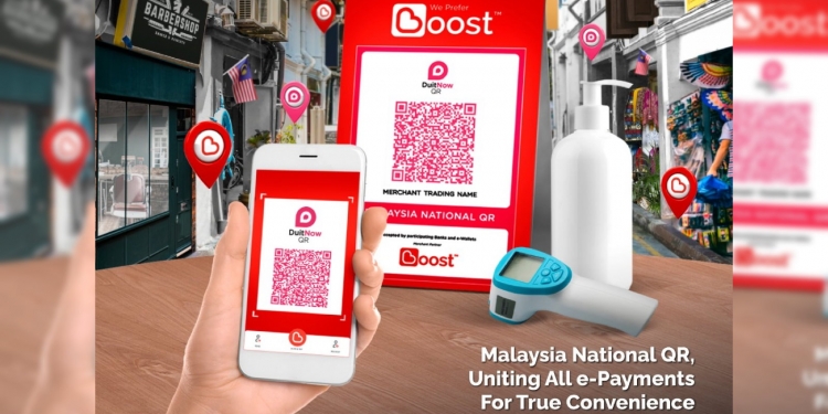Boost kini menyokong pembayaran DuitNow QR