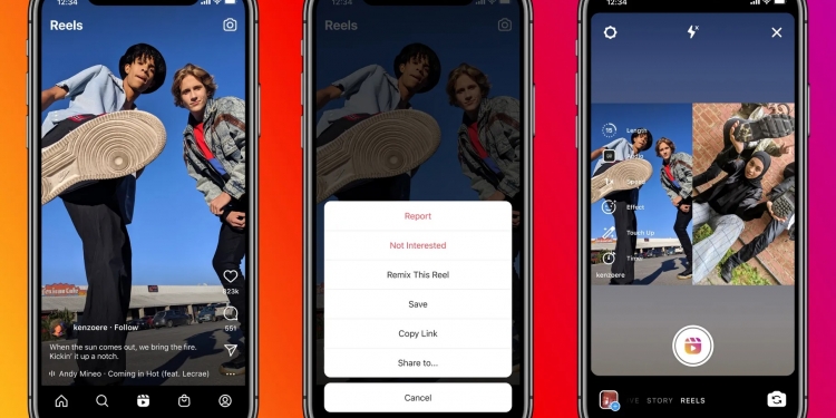 Pengguna Instagram boleh berduet video di Reels, sama seperti TikTok