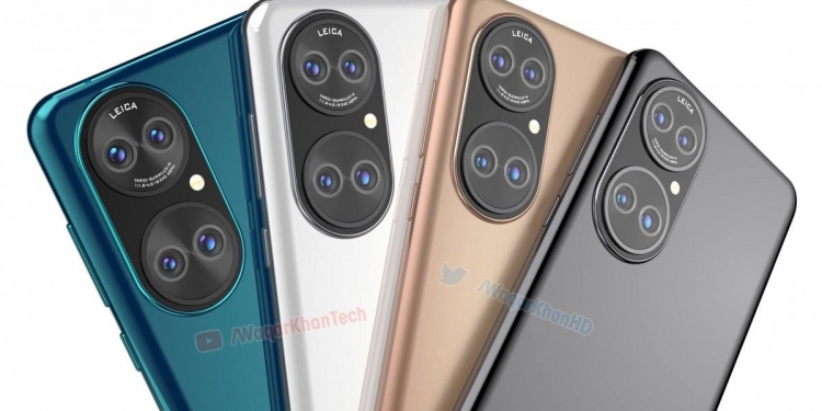 Cuba anda lihat bonjolan kamera pada rekaan 3D Huawei P50 ini