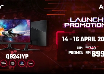 Acer Nitro Gaming Monitor berikan 165Hz pada harga RM653 sahaja