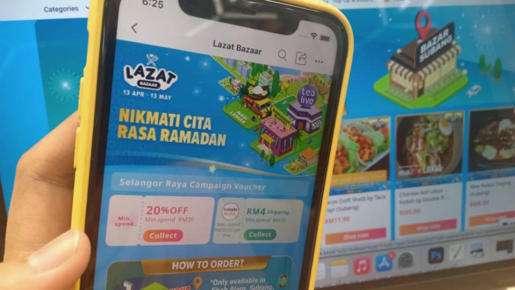 Lazada Sedia Penghantaran Hari Sama Juadah Berbuka Puasa Di Beberapa Lokasi Soyacincau Com