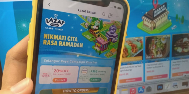 Lazada sedia penghantaran hari sama juadah berbuka puasa di beberapa lokasi