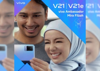 Mira Filzah akan serikan pelancaran siri Vivo V21 di Malaysia