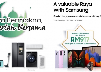 Beli, jimat & terima ganjaran sehingga RM1,000 dengan pembelian produk Samsung sempena Hari Raya