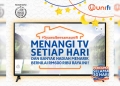 Pelanggan baru dan sedia ada Unifi boleh menang TV 55″, telefon pintar & periuk tekanan setiap hari