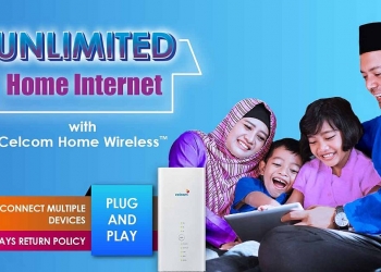 Promosi Raya Celcom Home ini ada internet “Tanpa Had” tetapi kuotanya terhad