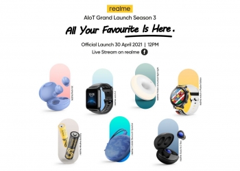 Realme AIoT musim 3 bakal tampilkan 7 produk menarik