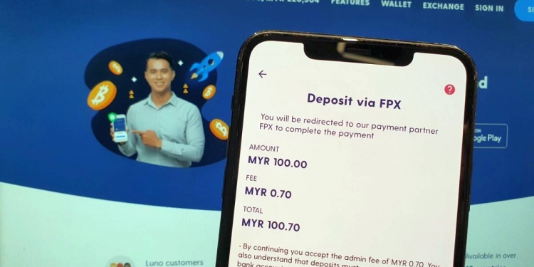 Luno hapus caj deposit untuk tambah nilai melalui FPX melebihi RM100