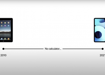 Kenapa iPad tidak ada aplikasi kalkulator?