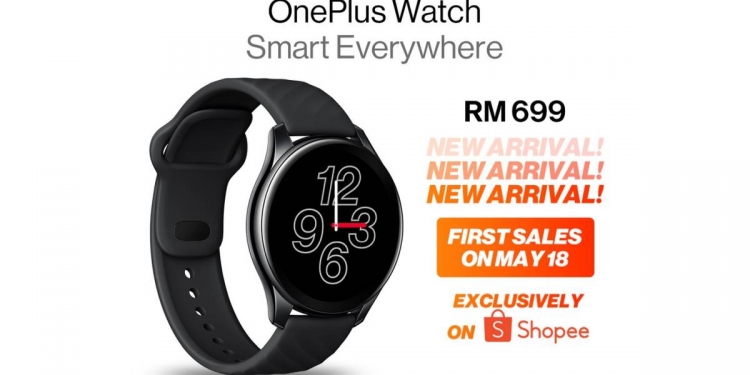 Jam pintar OnePlus Watch tiba dengan rasminya di Malaysia