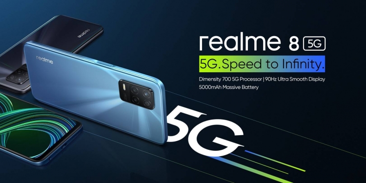 Realme 8 5G akan tiba di Malaysia, dijangka lebih murah