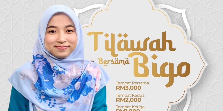 Sertai pertandingan tilawah di Bigo Live dan menangi hadiah berjumlah RM3,000
