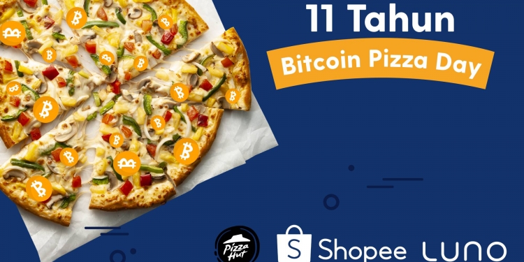 Beli kupon Bitcoin Luno di Shopee dan dapatkan Pizza Hut percuma