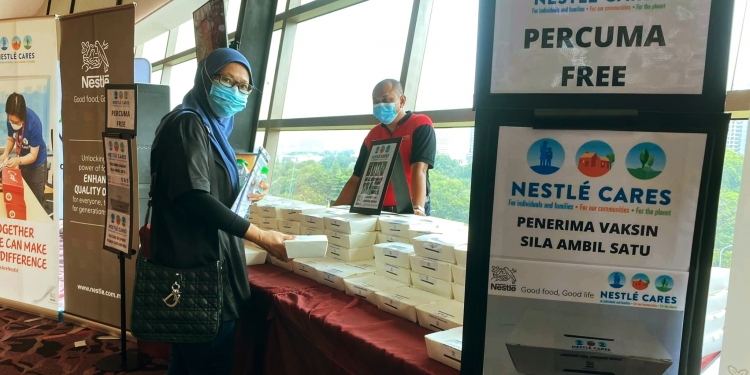 Daftar atau terima vaksin, ada banyak hadiah menarik menanti anda