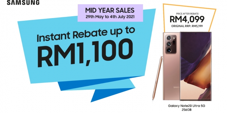 PROMO: Diskaun sebanyak RM1,100 untuk Galaxy Note 20 5G & Galaxy Note 20 Ultra 5G