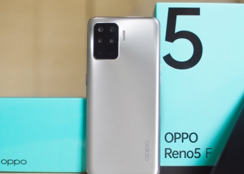 Oppo Reno 5F berwarna Perak ada hadiah percuma untuk pembeli terawal