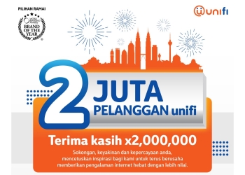 Unifi meraikan 2 juta pelanggan dengan tayangan Olimpik Tokyo 2020 percuma