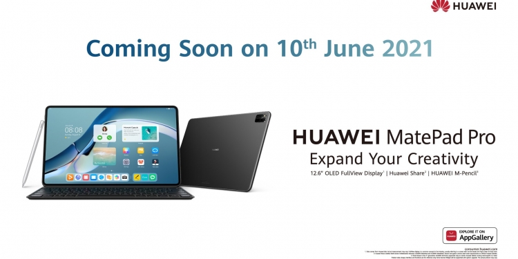 Huawei MatePad Pro dengan Harmony OS akan dilancar di Malaysia pada 10 Jun