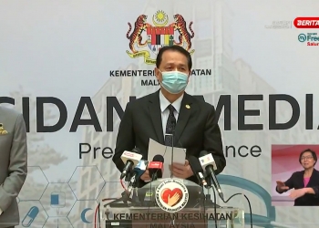 Kadar kebolehjangkitan COVID-19 Malaysia berada di bawah 1.0 untuk 2 hari berturut-turut