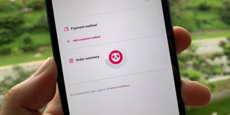 Sistem pembayaran Foodpanda menghadapi masalah, hanya kaedah tunai diterima
