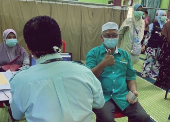 Pemvaksinan harian Covid-19 cecah 150 ribu untuk tiga hari berturut-turut