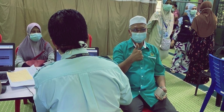 Pemvaksinan harian Covid-19 cecah 150 ribu untuk tiga hari berturut-turut