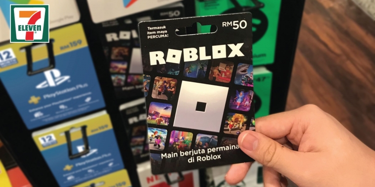 Gift card Roblox kini boleh didapati di 7 Eleven berdekatan anda