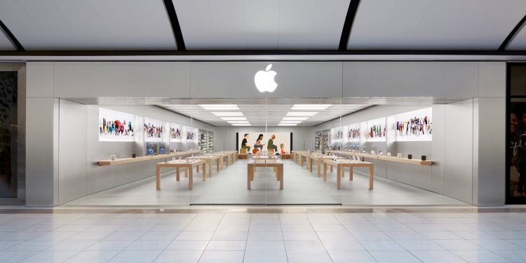 Pengunjung Apple Store yang sudah divaksin, tidak perlu pakai topeng muka