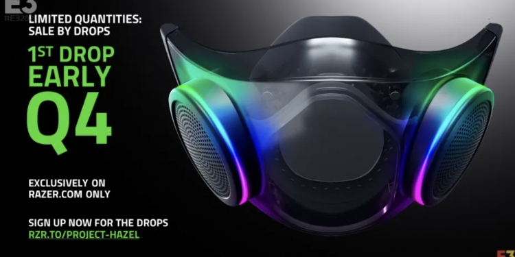 Razer sah akan jual topeng mukanya hujung tahun ini dengan kuantiti terhad