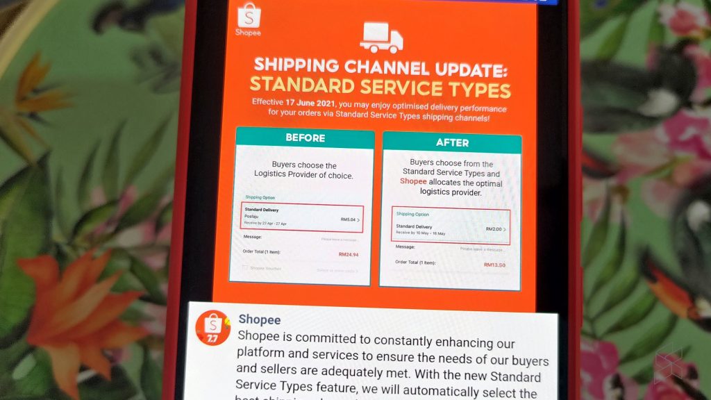 Shopee Tidak Lagi Benarkan Pembeli Memilih Syarikat Penghantar Mulai 17 Jun Soyacincau Com